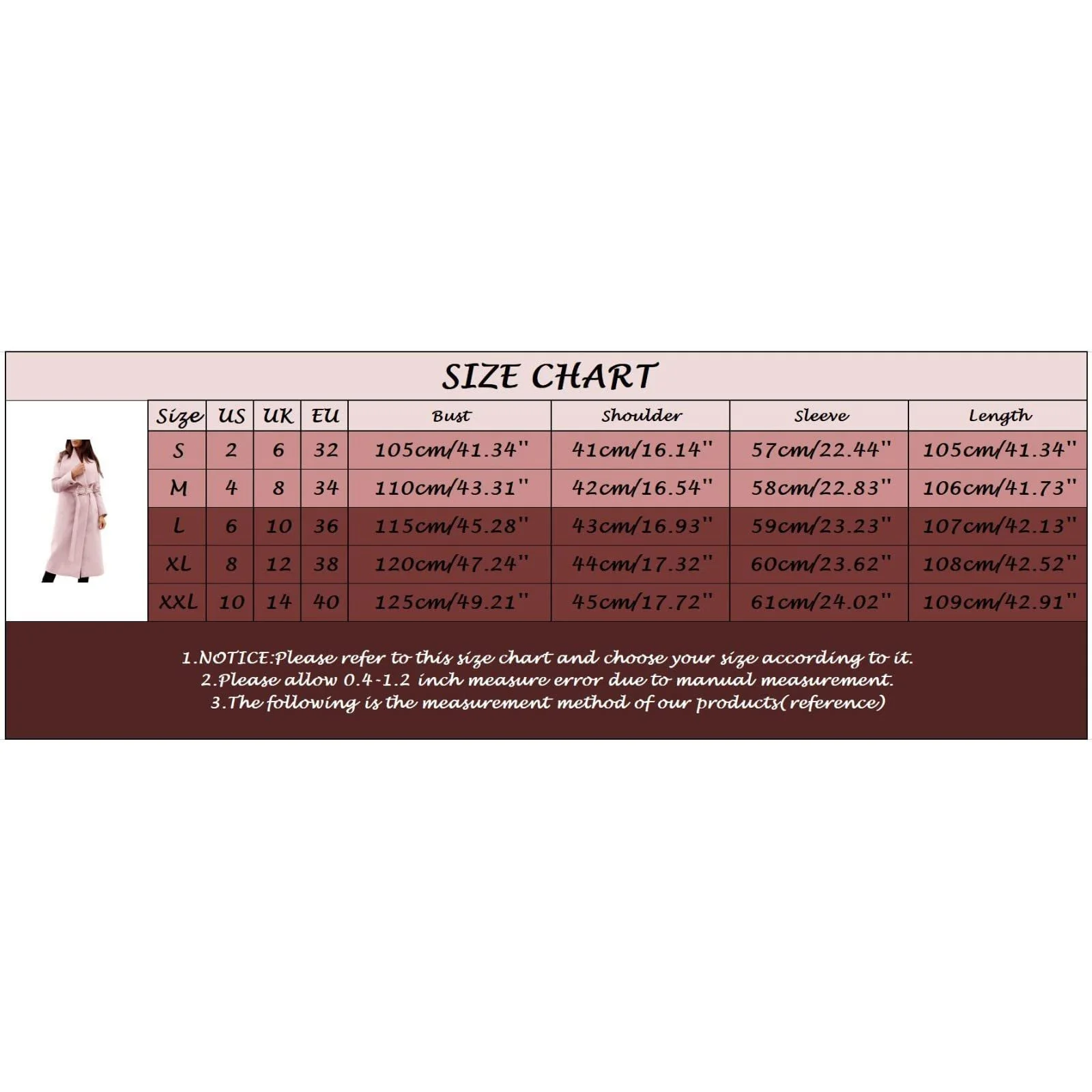 Женское зимнее пальто Chnnamzu, короткое, шерстяное, двубортное, с V-образным вырезом, средней длины, с поясом, фото №4 Женское зимнее пальто Chnnamzu, короткое, шерстяное, двубортное, с V-образным вырезом, средней длины, с поясом, фото №4