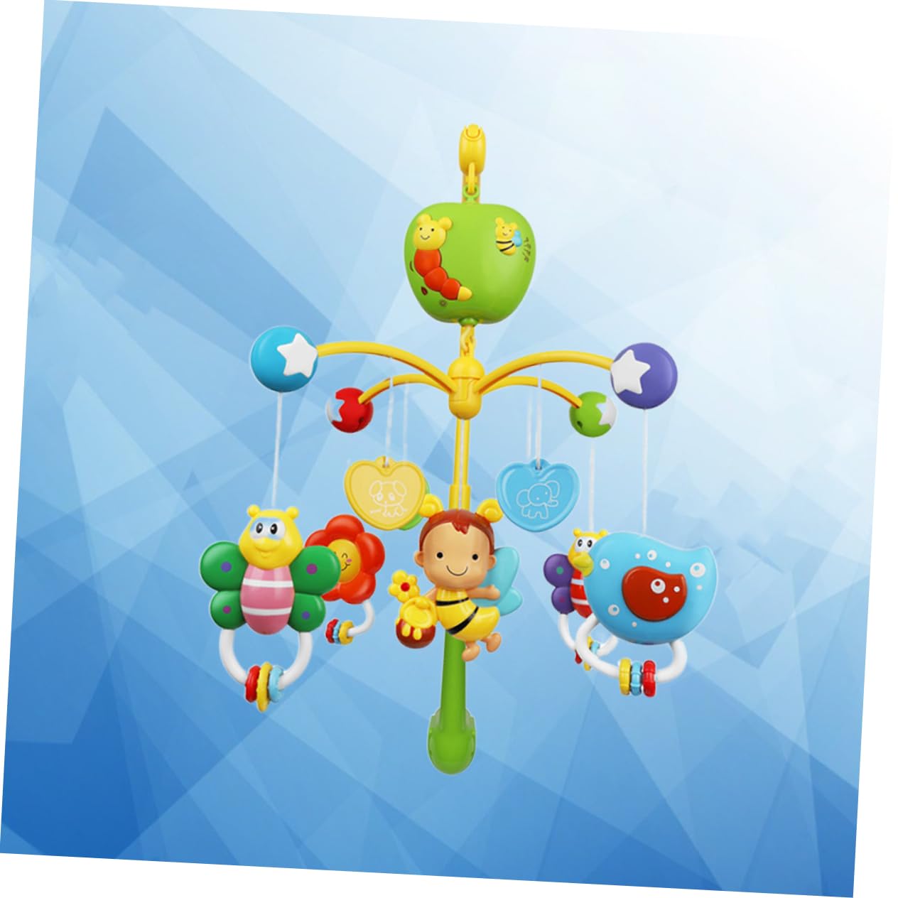 Игрушка RORPOIR Hanging Baby Bed Children's Toys + Cot Decoration Bell Colourful, фото №3