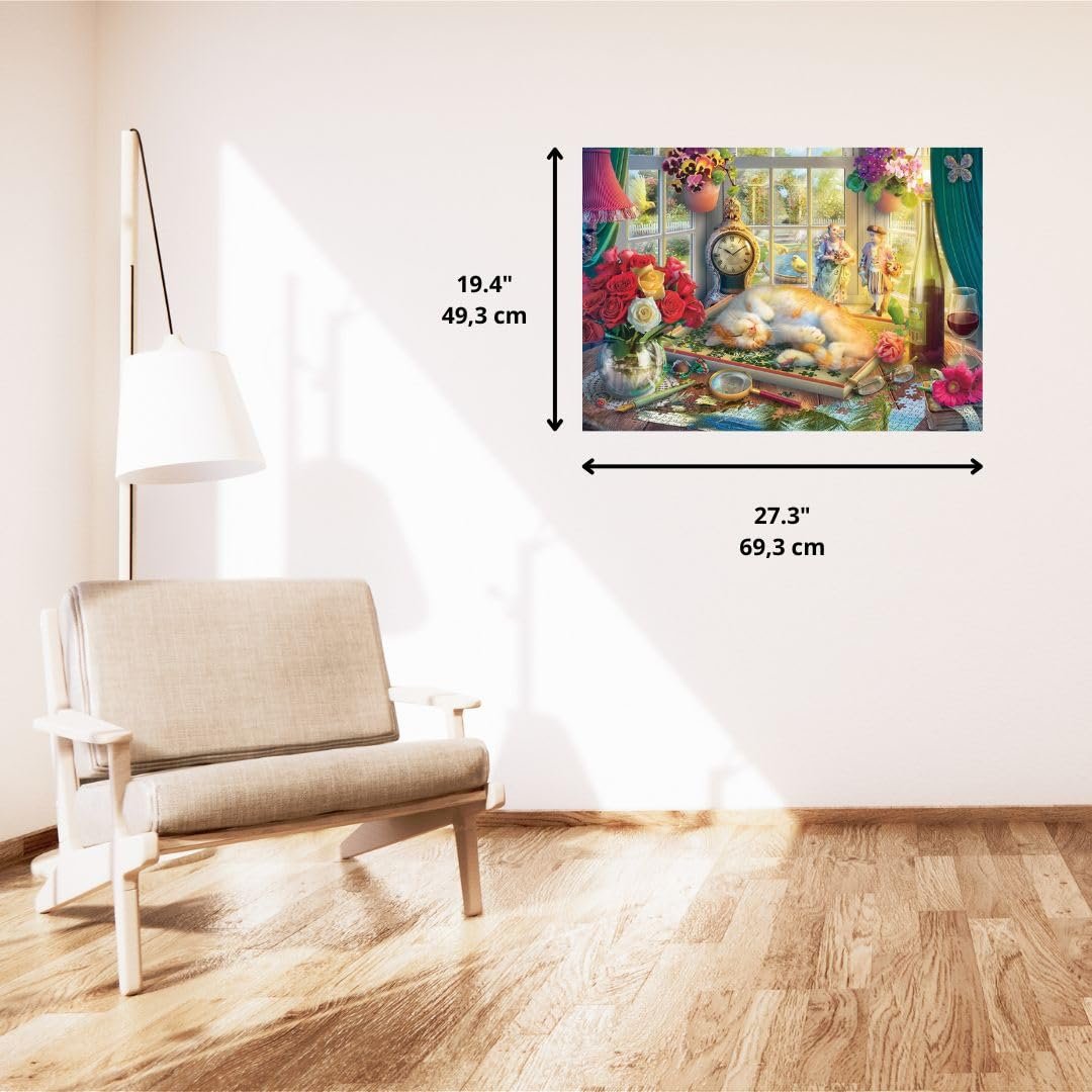 Пазл Schmidt Spiele 59789 Puzzle Time with Cat 1000 элементов, фото №5