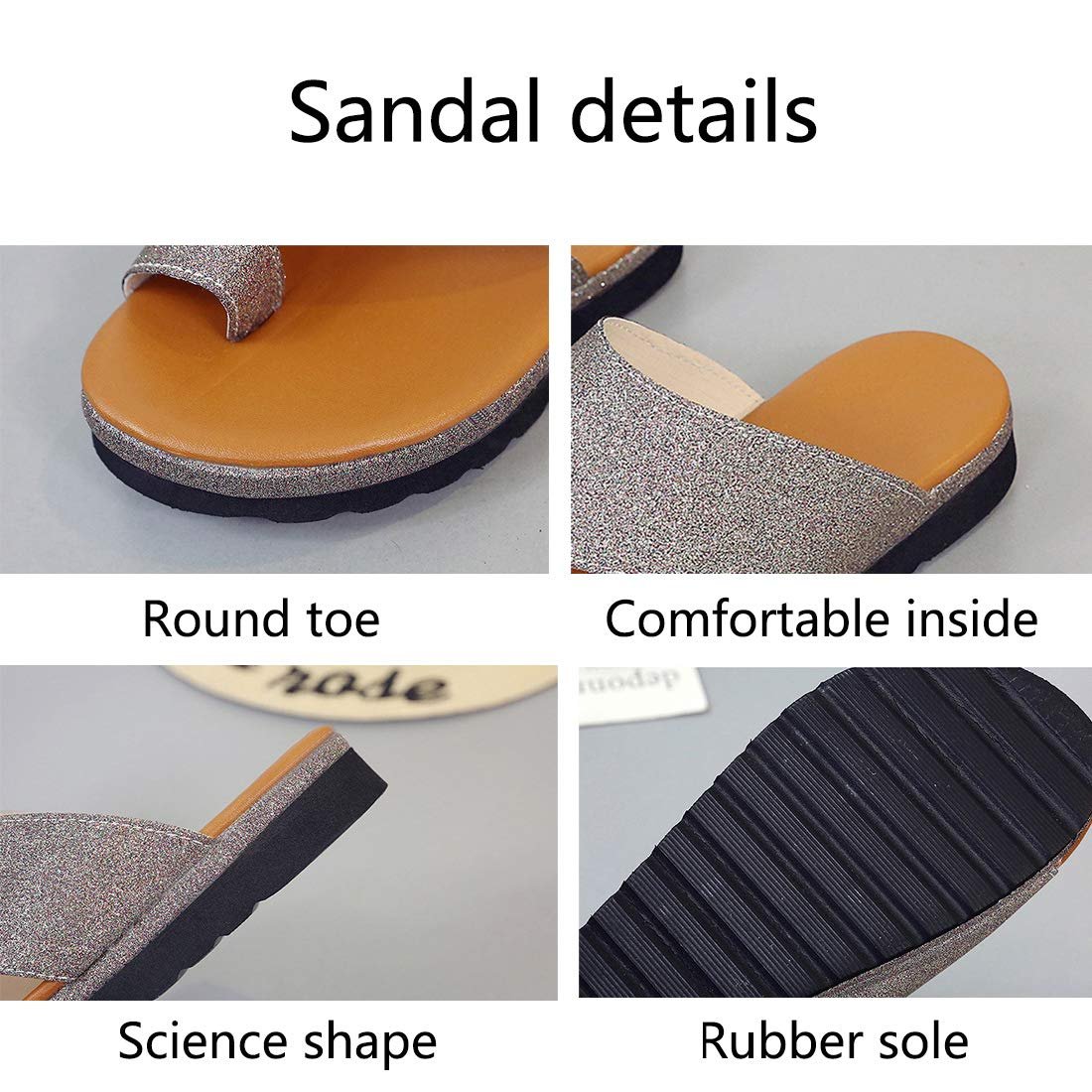 Шлепанцы Женские Удобные на Платформе Ортопедическое, фото №5