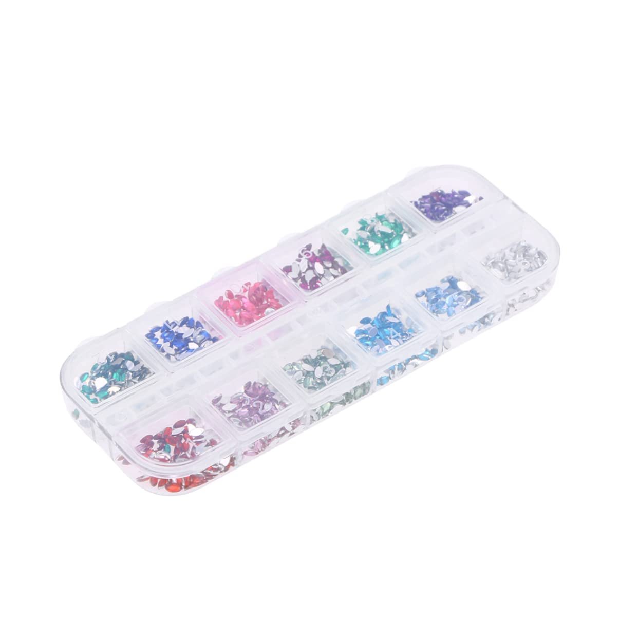 Стрази для нігтів Healeved, 1 коробка, фото №1