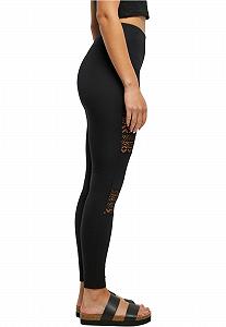 Легінси Urban Classics Ladies Crochet Lace Inset synthetic.ua - Фото 1