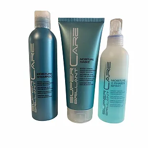 Набір для зволоження: Шампунь SBC 250 мл + Маска 200 мл + Двофазний спрей 200 мл - Фото 1