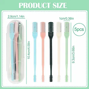 Тример для носових волосків 2-в-1 Портативний Ручний 360° Обертовий Подвійний synthetic.ua - Фото 1