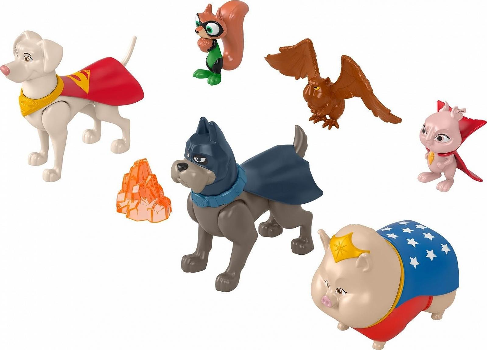Игровой набор Фигурки Imaginext Price DC Super Pets HGL00 - DC League of Super-Pets 6 фигурок, фото №5