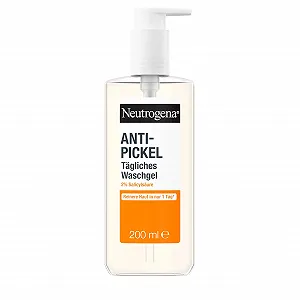 Гель для умывания Neutrogena Anti-Pimple Ежедневный Гель для умывания с салициловой кислотой для проблемной кожи, без масел, 200 мл - Фото 1
