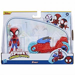 Фигурка Spidey Marvel с мотоциклом synthetic.ua - Фото 1