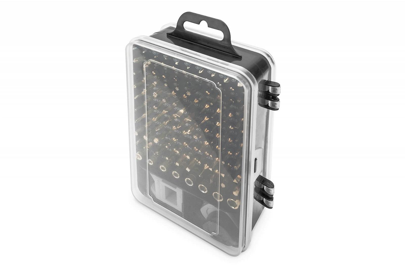 Набір викруток DIGITUS Precision 115 штук для мобільних телефонів, ноутбуків, ПК, годинників, окулярів, консолей, фото №1