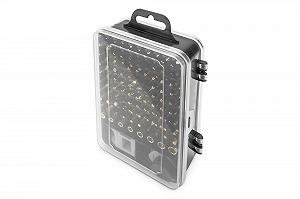 Набір викруток DIGITUS Precision 115 штук для мобільних телефонів, ноутбуків, ПК, годинників, окулярів, консолей - Фото 1