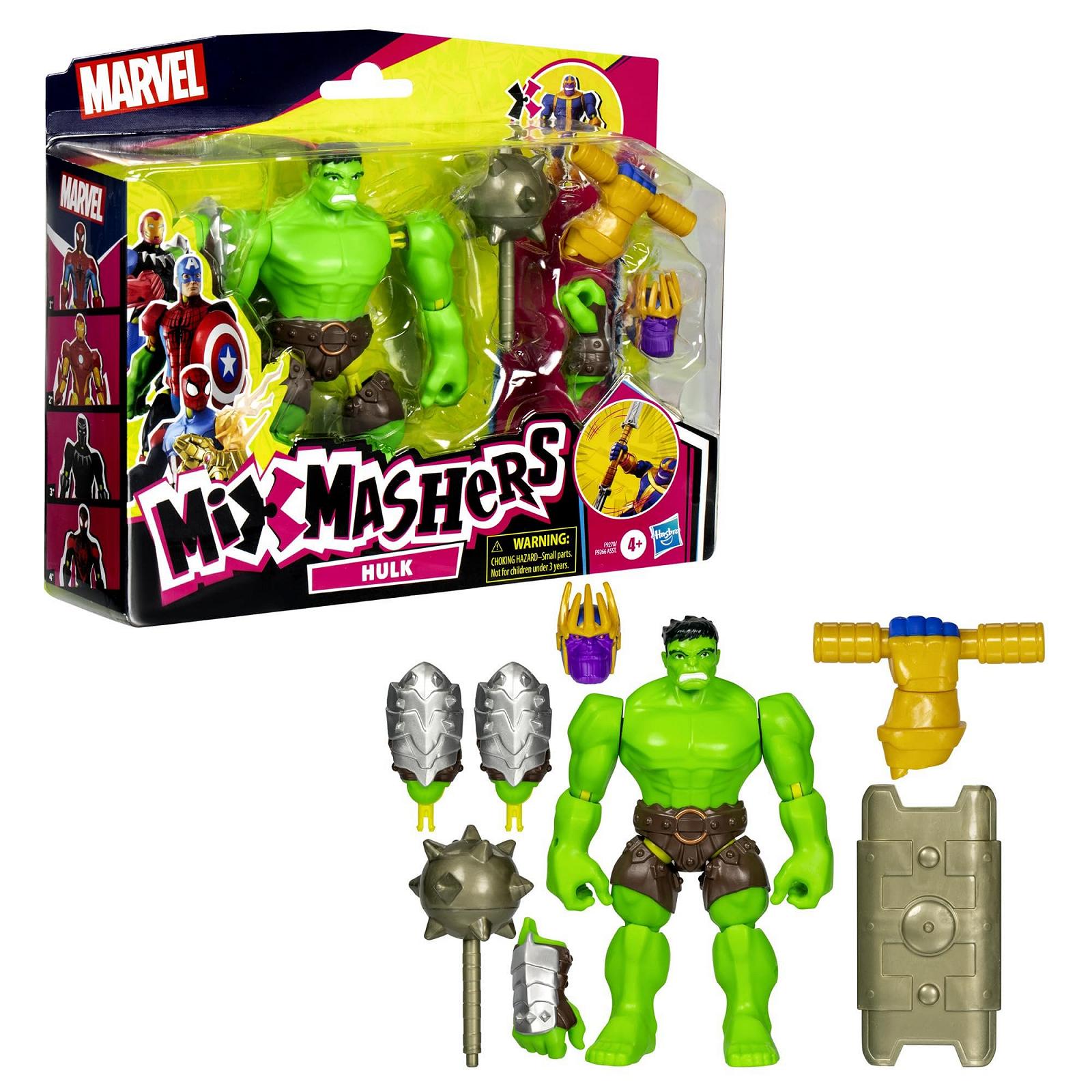 Фігурка Hulk Marvel MixMashers Deluxe з аксесуарами, фото №13