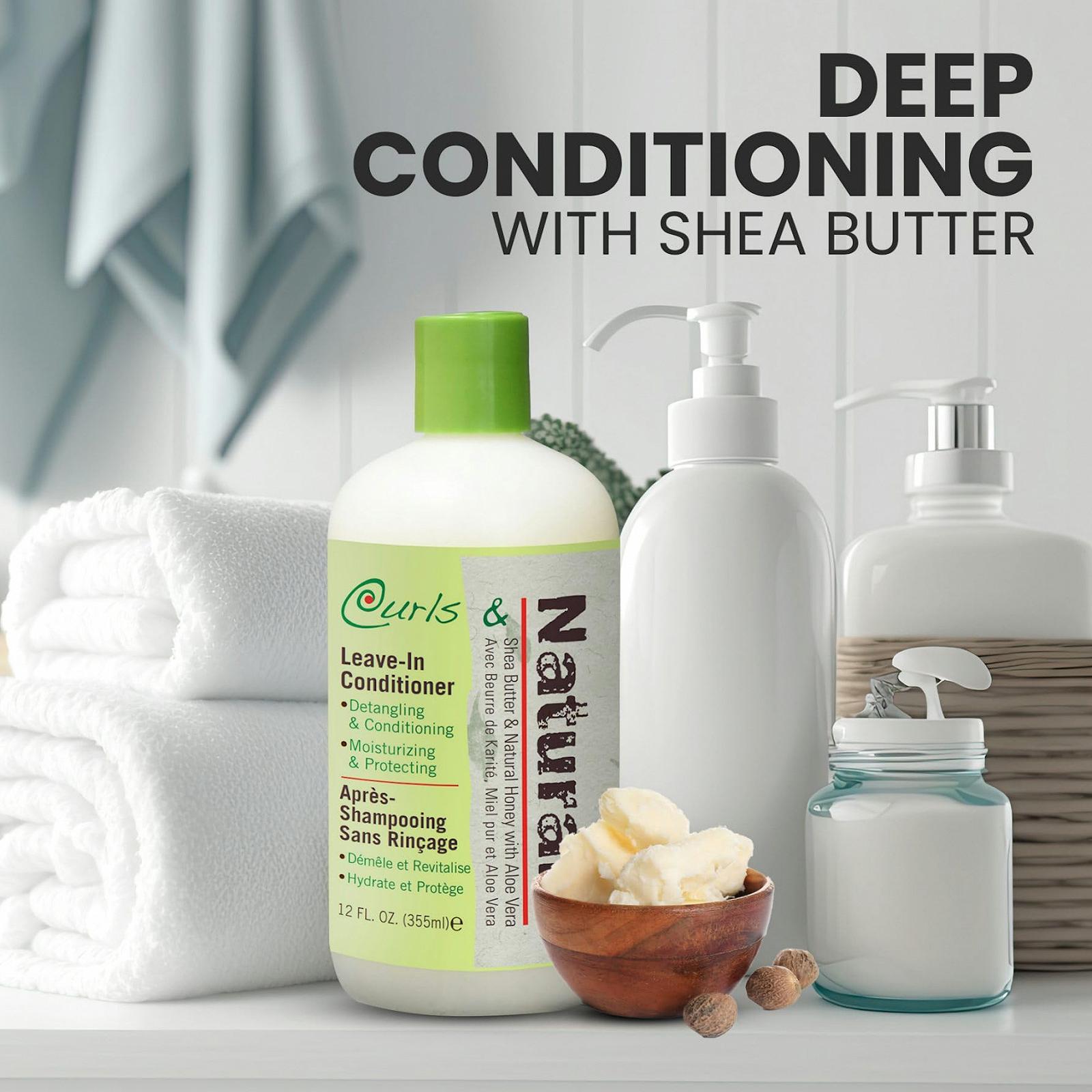 Кондиционер Curls & Naturals Leave-in 12 унций, фото №4
