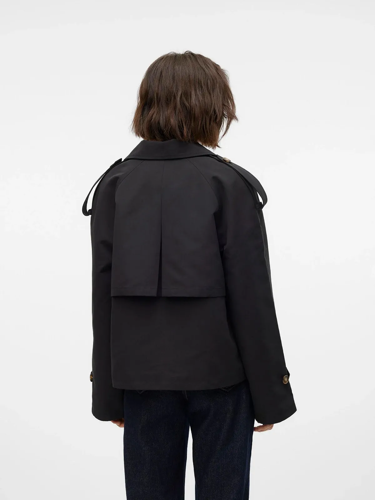 Тренч VERO MODA Vmchloe Short Noos Женский, фото №3 Тренч VERO MODA Vmchloe Short Noos Женский, фото №3