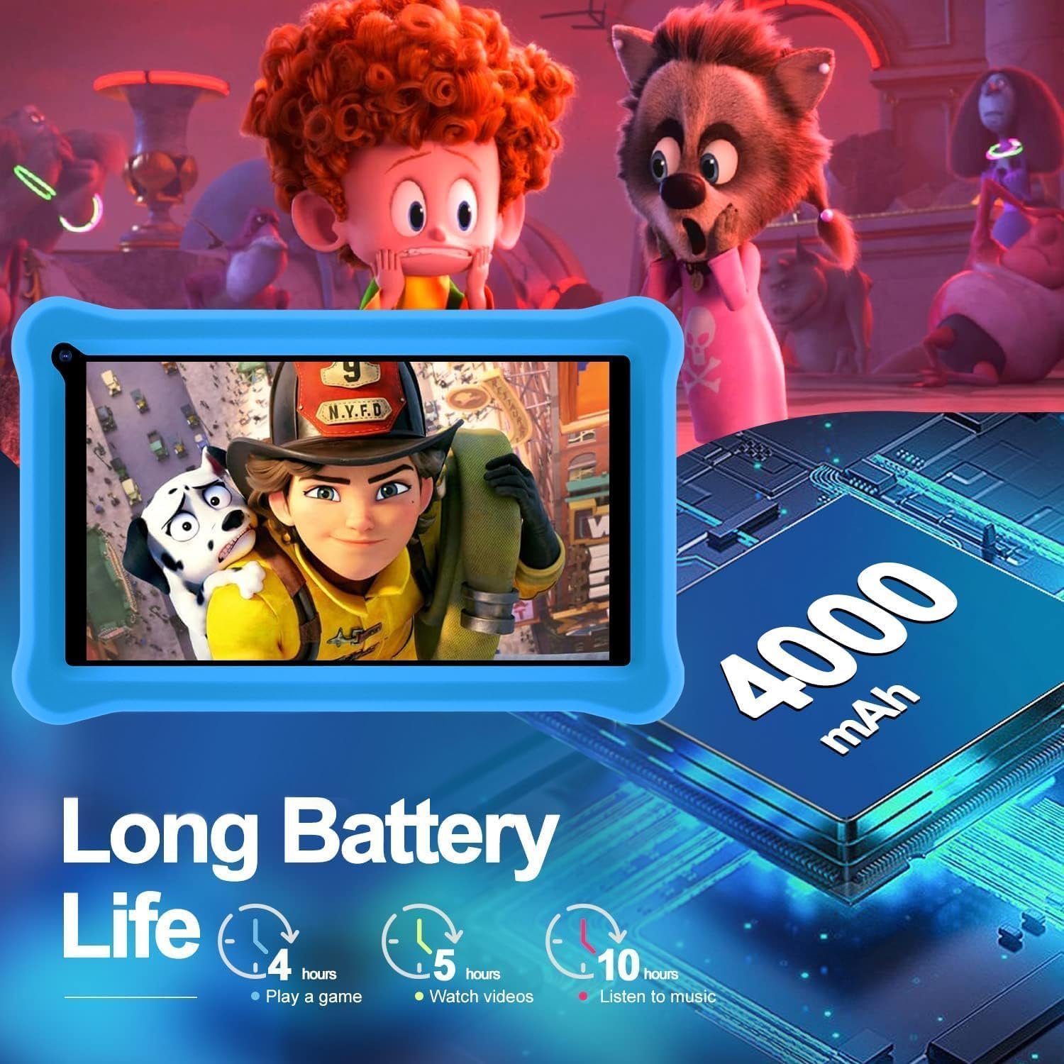 Планшет 7" SUMTAB K708 3+5/64Gb 4 ядра Android 13 Серый, фото №7