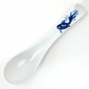 Ложка для супу Японська з рибним мотивом - Фото 1