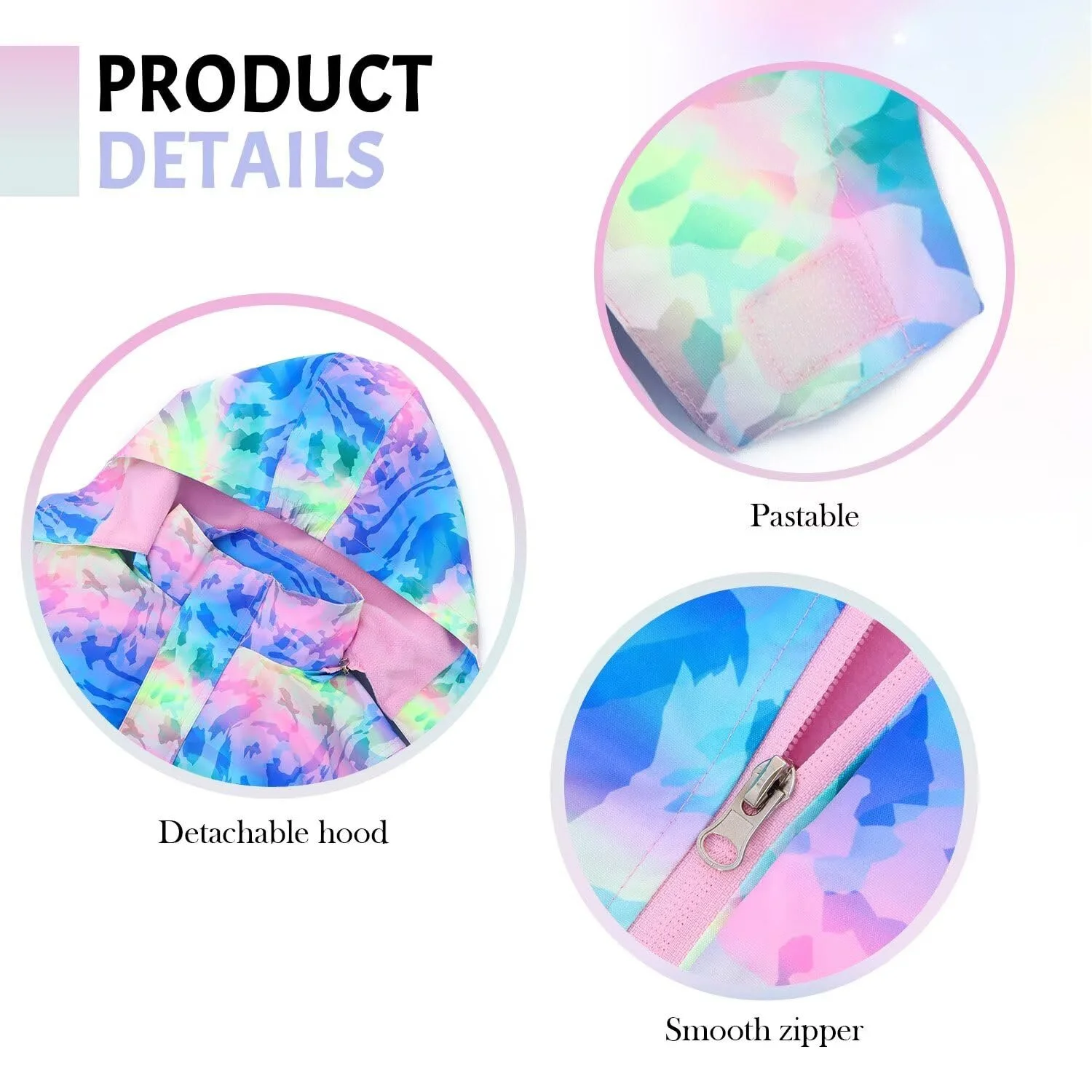 Софтшел куртка Sukutu Дитяча дощова куртка Водонепроникна, фото №4