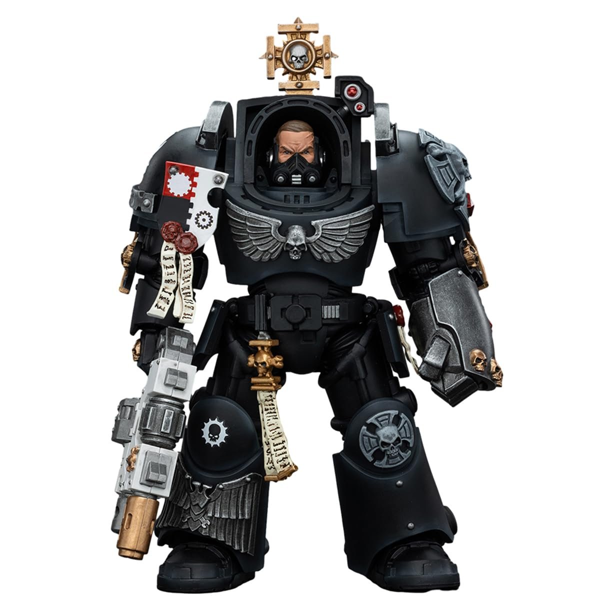 Фігурка Joytoy Warhammer 40K Series Iron Hands Captain in Terminator Armour JT5116 1/18, фото №3