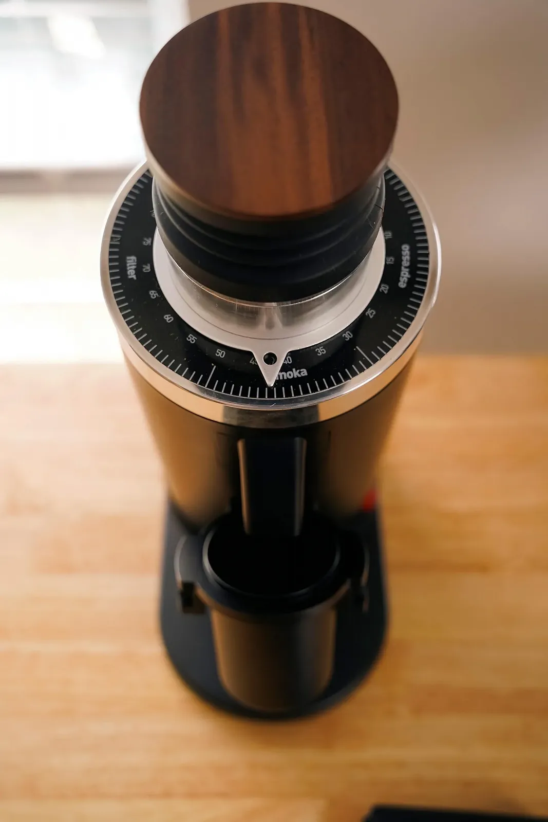 Кофемолка MiiCoffee DF64 II Single Dose, черная, фото №4 Кофемолка MiiCoffee DF64 II Single Dose, черная, фото №4