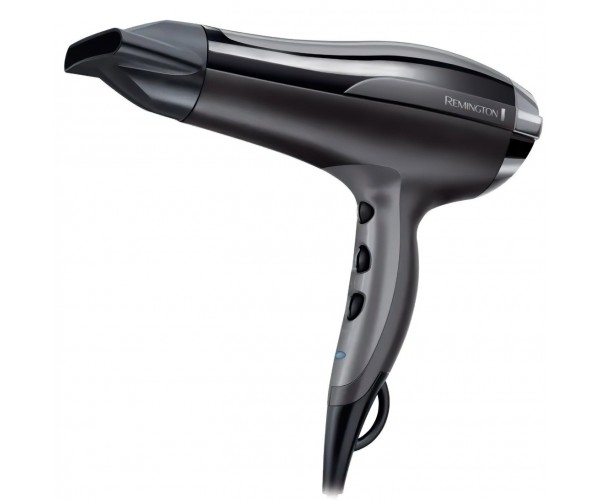 Remington Фен Pro-Air Turbo 2400Вт 3 режими дифузор турмалинова іоніз-я хол обдув чорний, фото №1