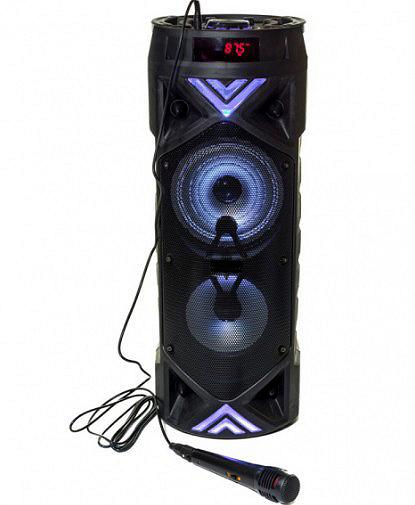 Портативний колона бумбокс XPRO ZQS6201 сумка 30Вт USB SD FM радіо Bluetooth 1 мікрофон ДУ (MER-15654), фото №4 Портативний колона бумбокс XPRO ZQS6201 сумка 30Вт USB SD FM радіо Bluetooth 1 мікрофон ДУ (MER-15654), фото №4