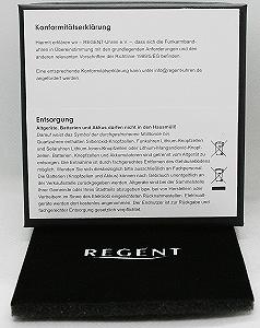 Часы REGENT Classic Женские 7565.79.19 Ремешок synthetic.ua - Фото 1