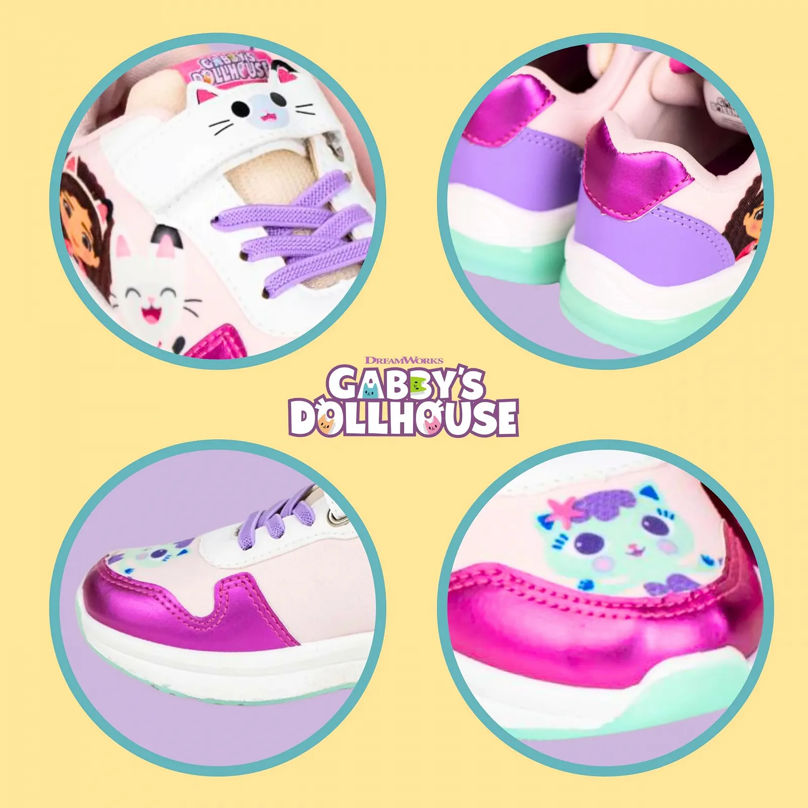 Кроссовки Gabby's Doll House для девочек Размеры EU 24-31, фото №6