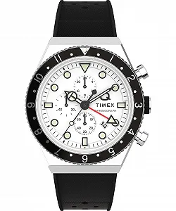 Мужской Хронограф Timex Q GMT Chrono - Фото 1