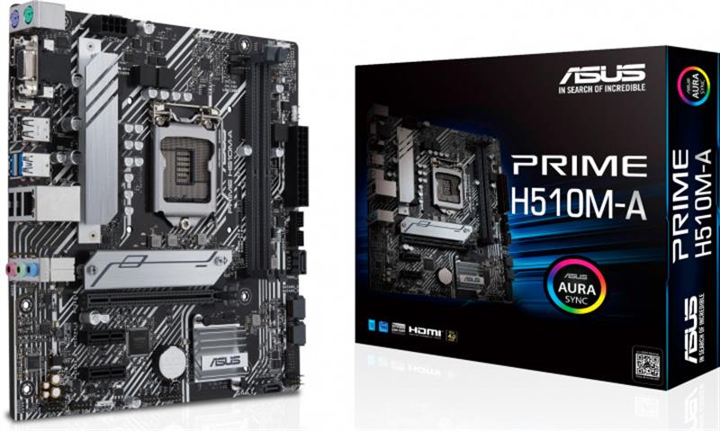 Материнская плата ASUS Prime H510M-A Socket 1200, фото №1