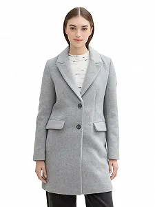 Пальто TOM TAILOR Denim с воротником с лацканами - Фото 1