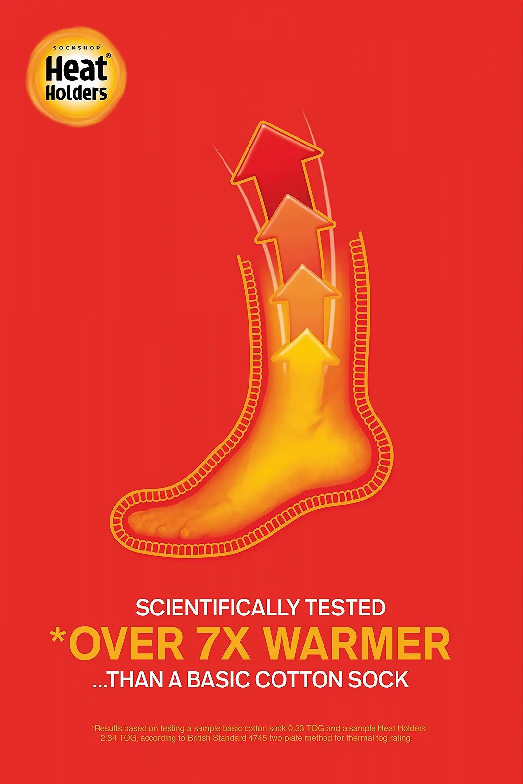 Термоноски HEAT HOLDERS Sockshop Женские 2.3 Tog Длинные Теплые Носки 1 пара, фото №4