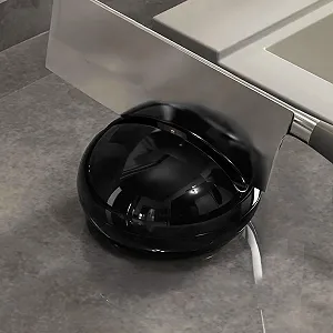 Ручна 3-ступенева точилка для ножів вольфрамова/алмазна/керамічна Black synthetic.ua - Фото 1