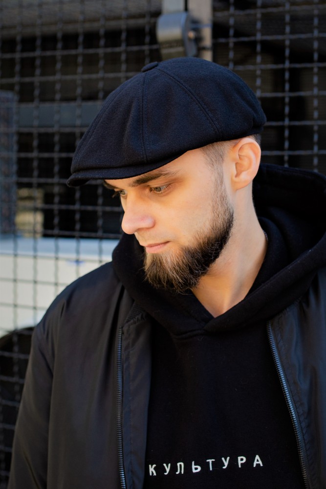 Кепка Восьмиклинка Without Full Black Man, фото №1