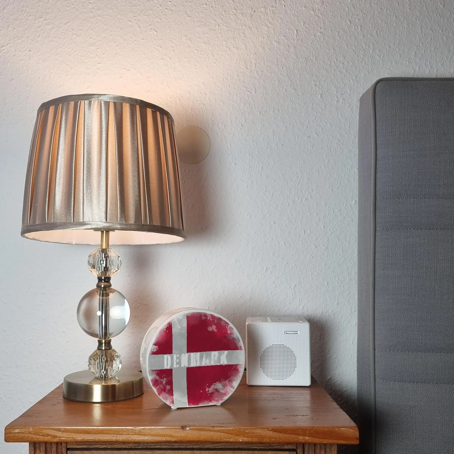 Скарбничка з прапором Данії Used Look, фото №2