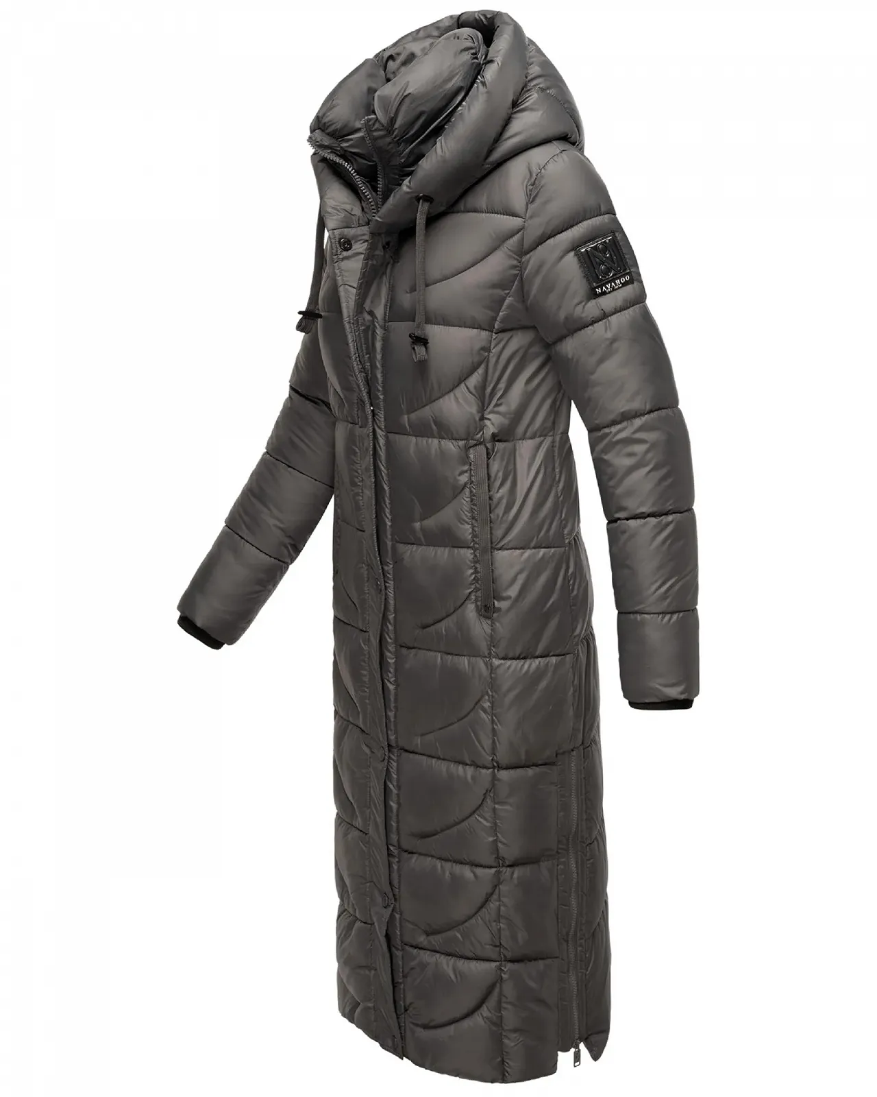 Жіноче зимове пальто Navahoo Тепле стьобане пальто Дуже довге з капюшоном, фото №2 Жіноче зимове пальто Navahoo Тепле стьобане пальто Дуже довге з капюшоном, фото №2