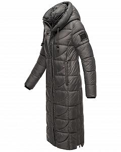 Женское зимнее пальто Navahoo Теплое стеганое пальто Очень длинное с капюшоном synthetic.ua - Фото 1