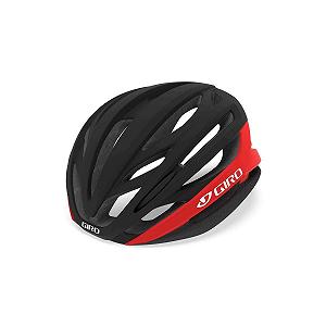 Шлем Road Giro Syntax 2021 Black/Red - Фото 1