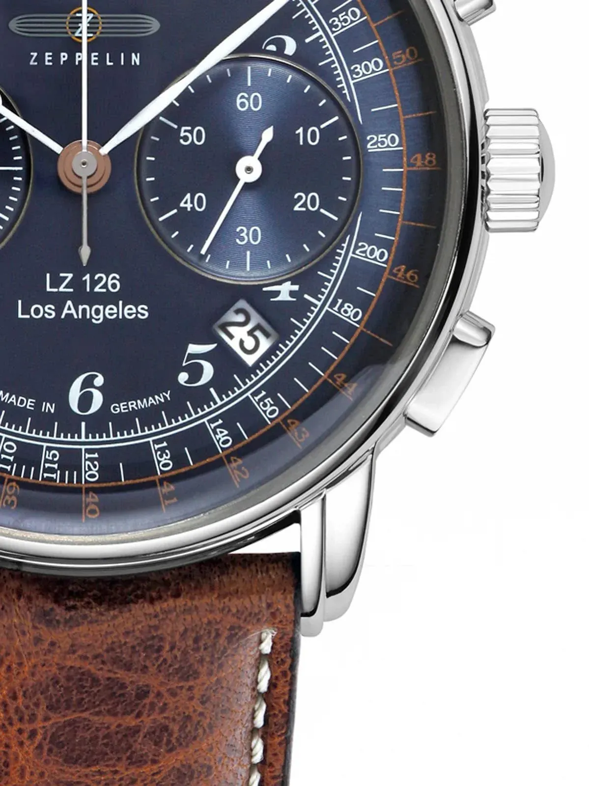Чоловічий Хронограф Zeppelin LZ126 Los Angeles 7614-3, фото №2