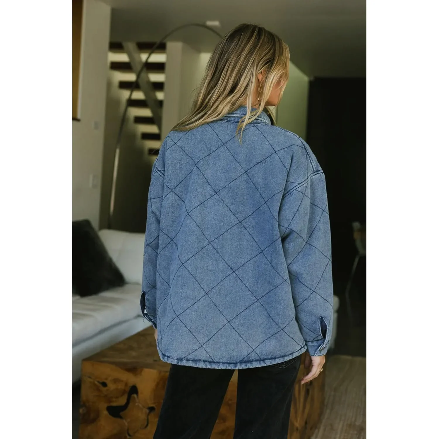 Джинсовая куртка Petalum Женская теплая, фото №5 Джинсовая куртка Petalum Женская теплая, фото №5