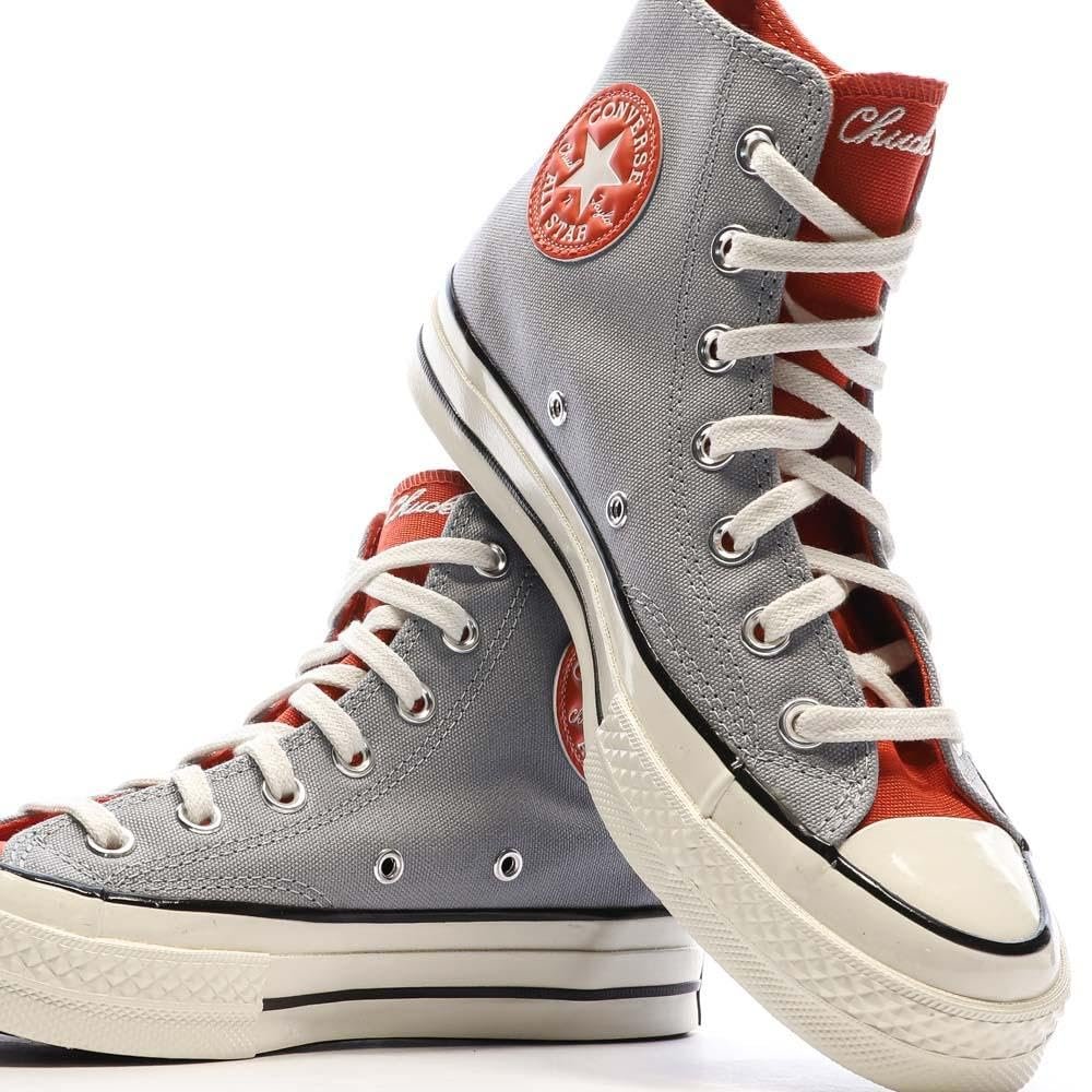 Кеды Converse Chuck 70 Letterman Мужские Серый/Красный, фото №7