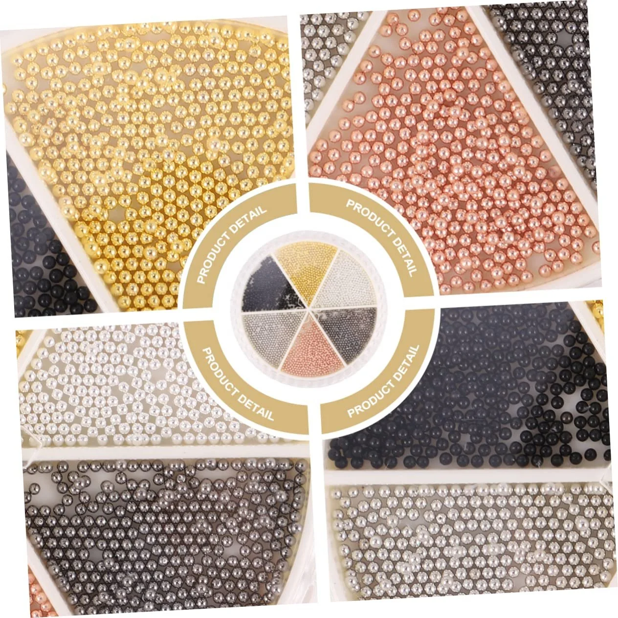 Металеві перлини Healeved 2 шт., фото №9