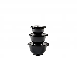Набір мисок для змішування Rosti Mini-Margrethe Black Edition 6 шт. Чорна - Фото 1