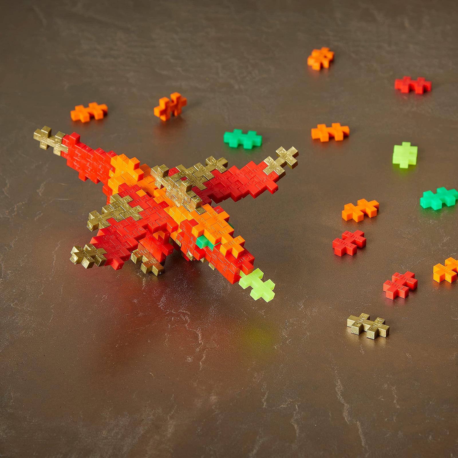 Набір Plus-Plus Tube Dragon 100 деталей, фото №4