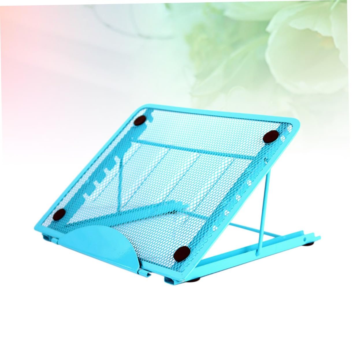 Підставка для ноутбука Регульована Пластик Складана Портативна Охолоджуюча основа Ергономічна Блакитна, фото №3 Підставка для ноутбука Регульована Пластик Складана Портативна Охолоджуюча основа Ергономічна Блакитна, фото №3