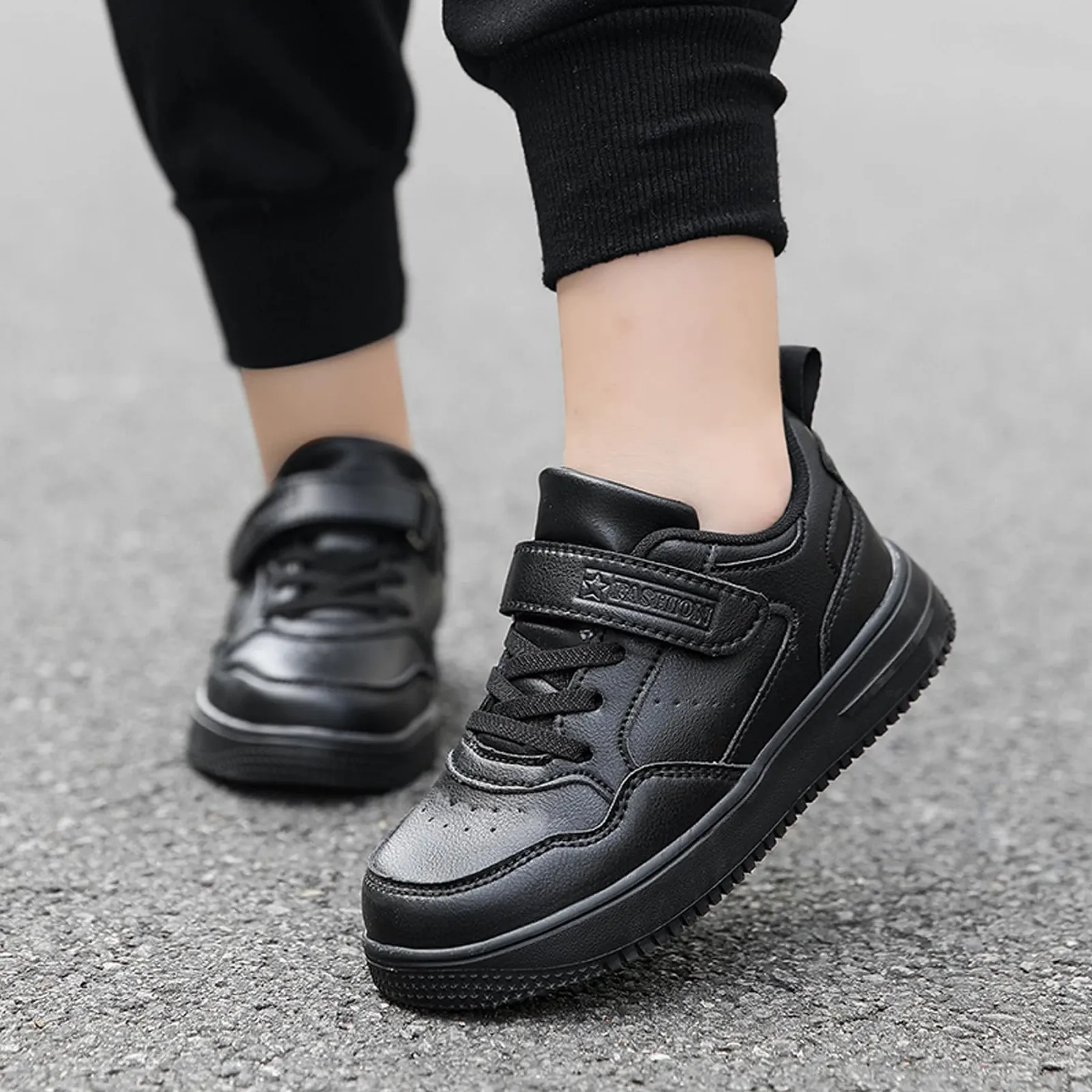 Кроссовки для мальчиков Школьная обувь Детские спортивные кроссовки Кроссовки для девочек Теннисные туфли Обувь для помещений Обувь для бега на открытом воздухе Размер 30-39, фото №3