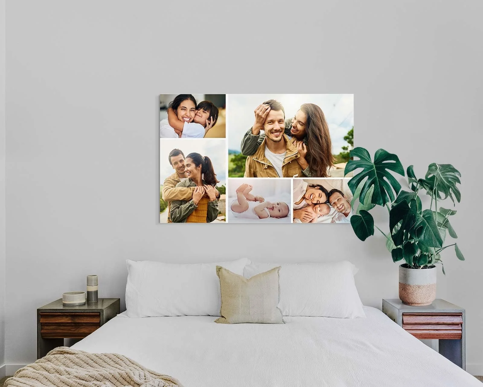 Картина на полотні Paul Sinus Колаж Індивідуальний друк фотографій на замовлення на дерев'яній рамі 2 см, фото №7