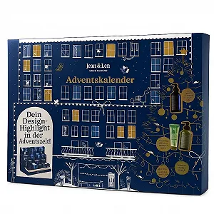 Адвент-календар Jean & Len 2025 - 24 Повнорозмірні Продукти, 3D Сцена, Лімітована Серія Rosemary/Ginger - Фото 1