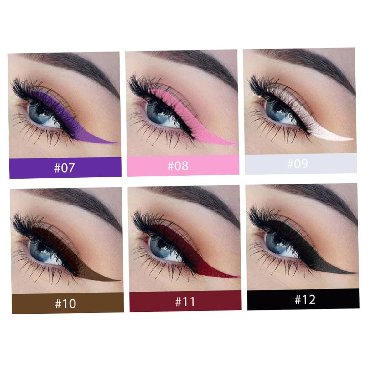 Кольоровий Підводка для очей водостійка Гель, фото №2