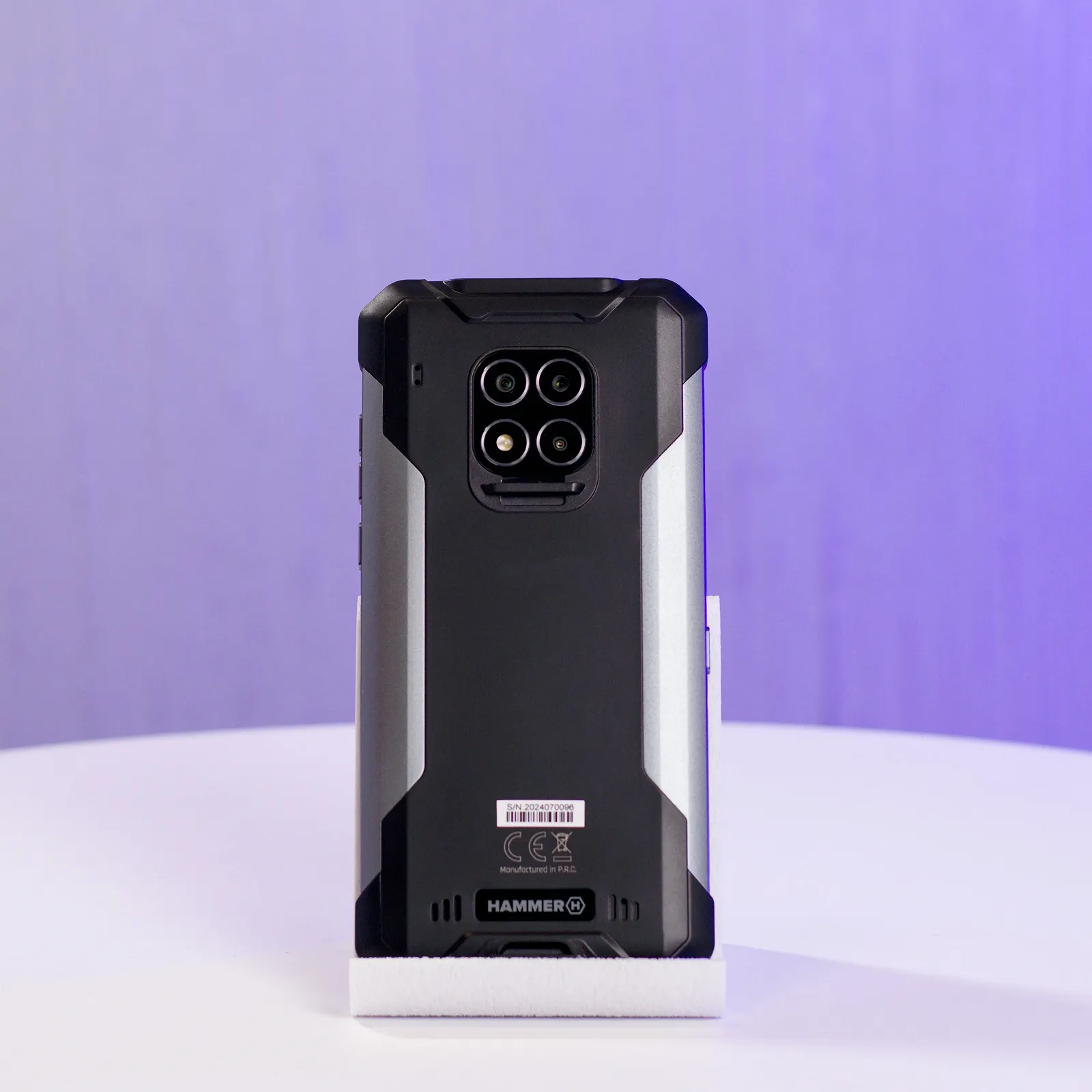 Смартфон 6" myPhone Hammer Construction 6/128Gb 4G 2-SIM NFC 16/8Мп 8 ядер Android 12 Серебристый, фото №2