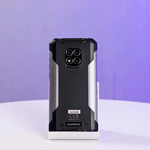 Смартфон 6" myPhone Hammer Construction 6/128Gb 4G 2-SIM NFC 16/8Мп 8 ядер Android 12 Сріблястий synthetic.ua - Фото 1