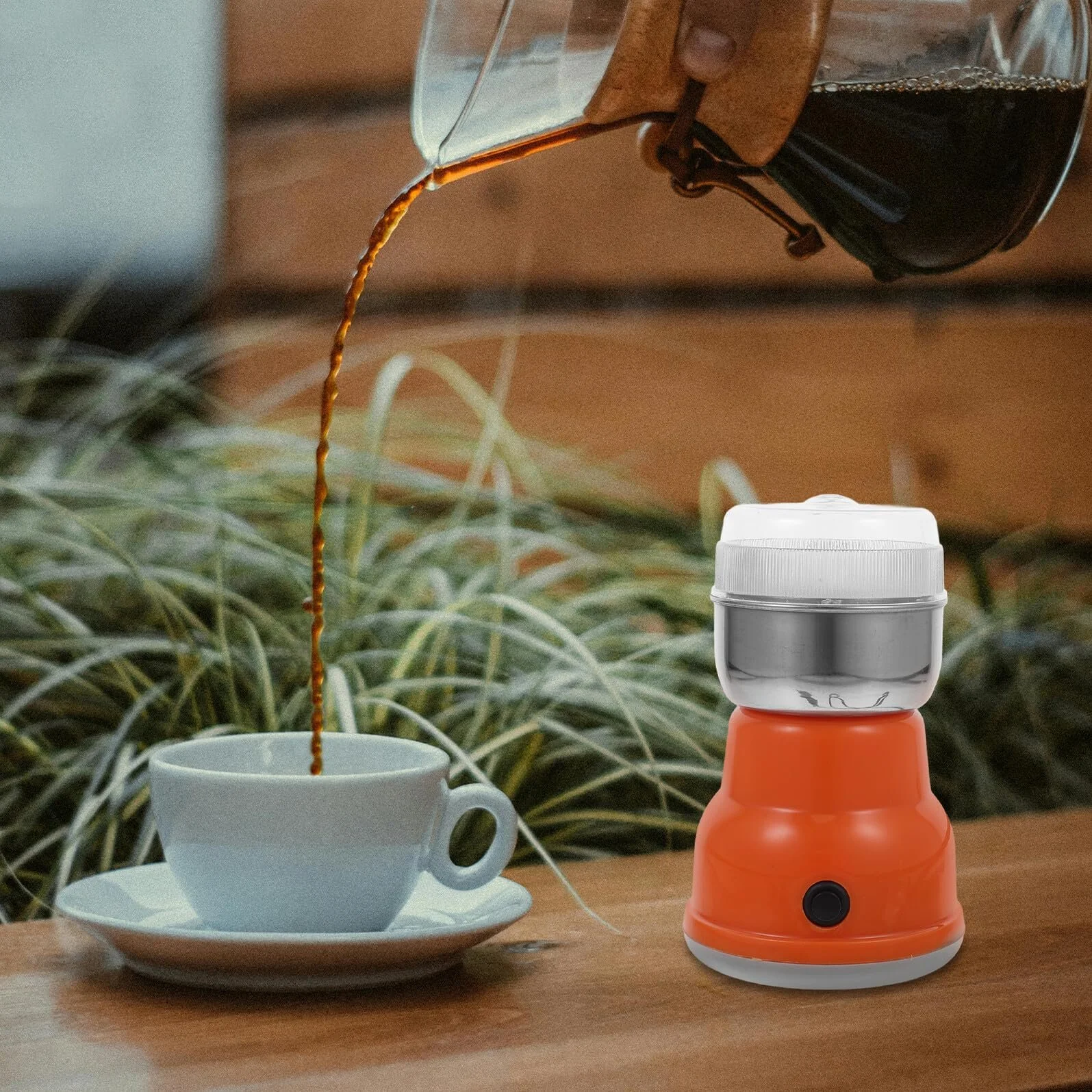 Электрическая Кофемолка Toyvian Маленькая Домашняя Фрезерная Машина для Кофе Зерна Медицинская, фото №5