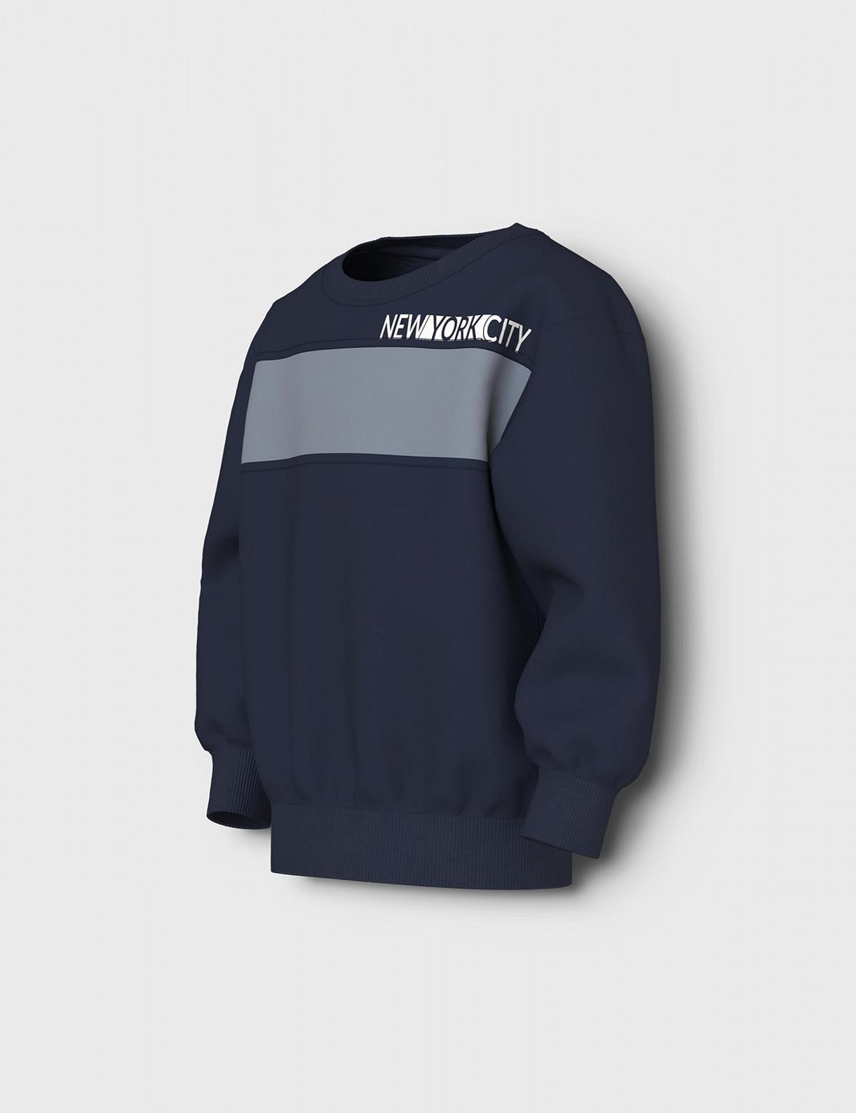 Світшот NAME IT Nmmvance LS Nreg Bru для хлопчиків, фото №3